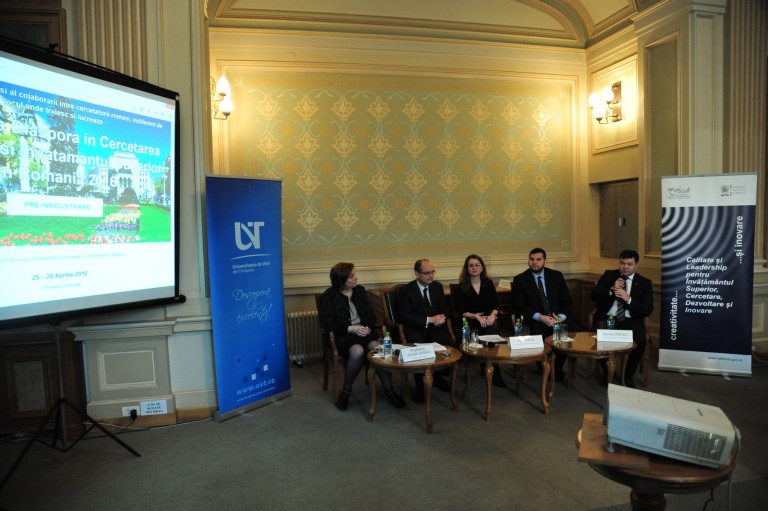 Diaspora românească se reunește la Universitatea de Vest Timișoara