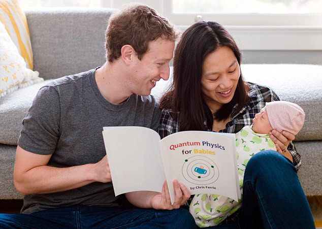 Mark Zuckerberg îşi învaţă fiica… fizică cuantică