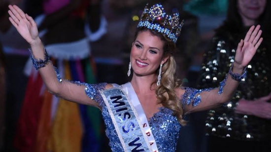 Cea mai frumoasă femeie din lume vine din Spania. Mireia Lalaguna Royo a câştigat Miss World 2015 VIDEO