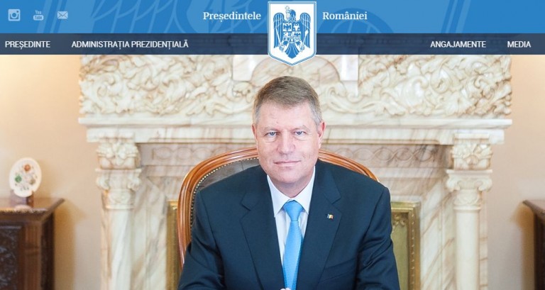 Site-ul Preşedinţiei României, în haine noi. Invitaţia lui Klaus Iohannis
