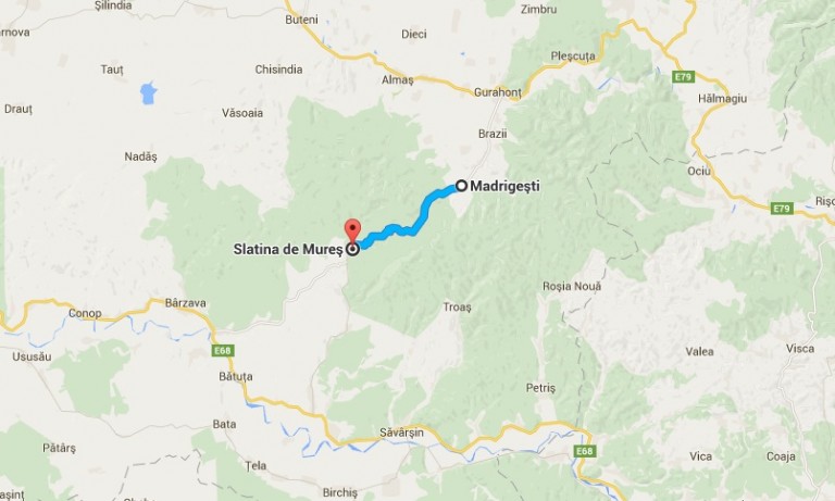 Drumul Județean 708 Slatina de Mureș – Gurahonț, redeschis circulației