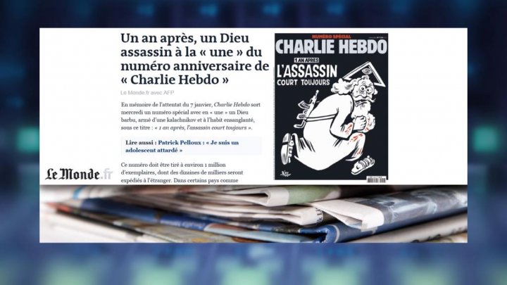 Cum arată coperta numărului special al Charlie Hebdo? Vaticanul critică alegerea!