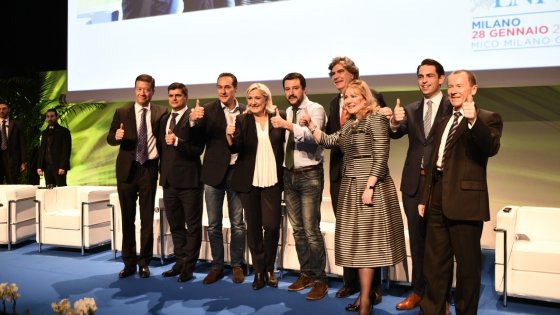 „Monstrul” UE, ţinta europarlamentarilor extremişti, reuniţi la Milano