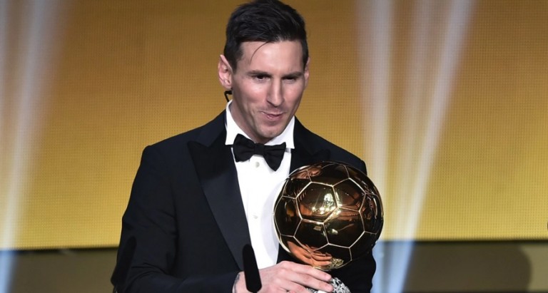 Messi, câştigătorul Balonului de Aur, pentru a cincea oară: „Este mai mult decât visam când eram copil”
