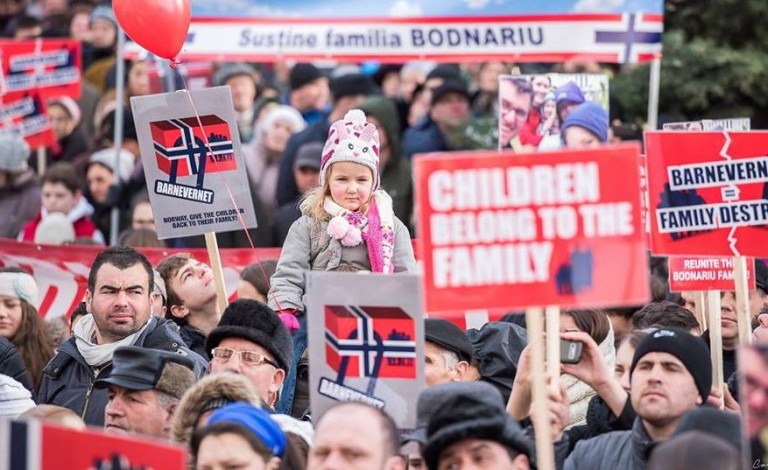 Arădenii, solidari cu familia Bodnariu. Legislaţia norvegiană s-ar putea modifica