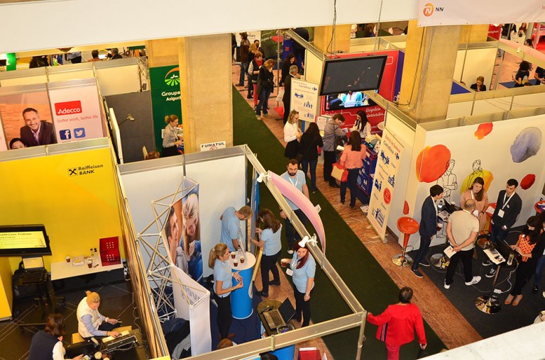 Peste 160 de companii multinaţionale şi locale la cel mai mare târg de carieră