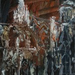 Sorin Scurtulescu, St. Stephen’s Cathedral I, 2016, 65x45cm, oil on canvas net