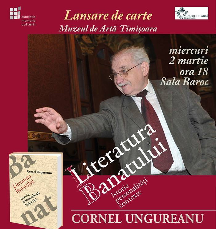O carte-eveniment: Literatura Banatului. Istorie, personalități, contexte