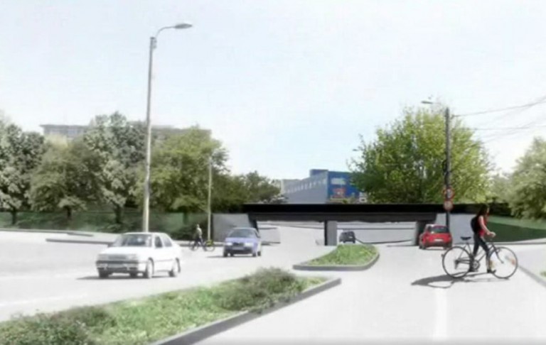 Primarul Robu se simte sabotat după contestarea licitaţiei pentru lărgirea Pasajului Jiul-VIDEO