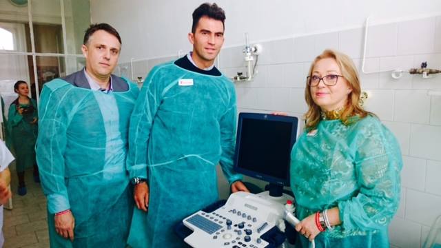 Ecograf performant donat pentru maternitatea din Arad. Tenismenul Horia Tecău cere: „Salvați Copiii”!