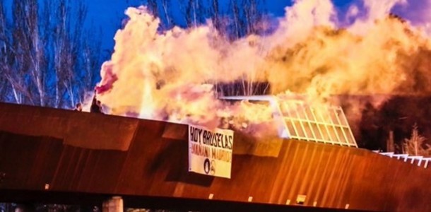 Reacţia Europei la atacurile din Bruxelles! Cea mai mare moschee din Madrid a fost atacată cu bombe incendiare