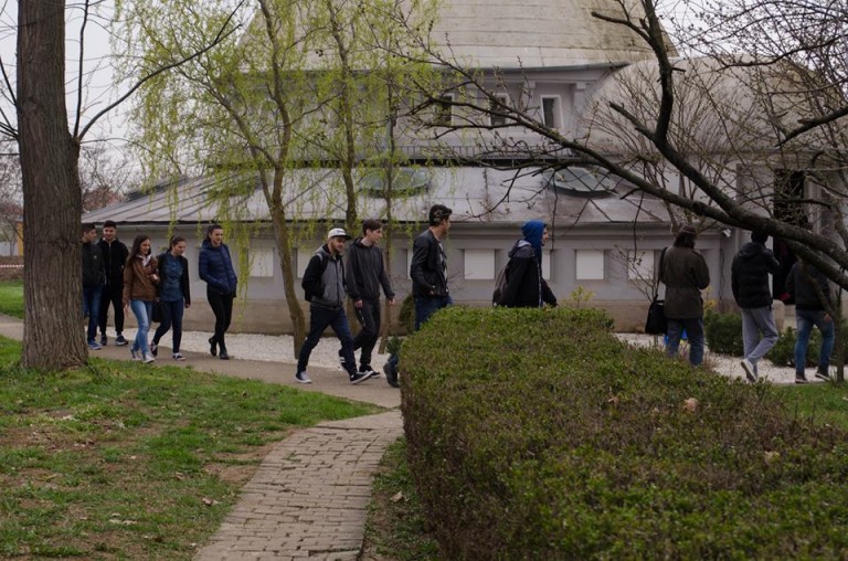 OZN-ul din Timişoara, prima Uzină de Apă, vizitat de sute de curioşi