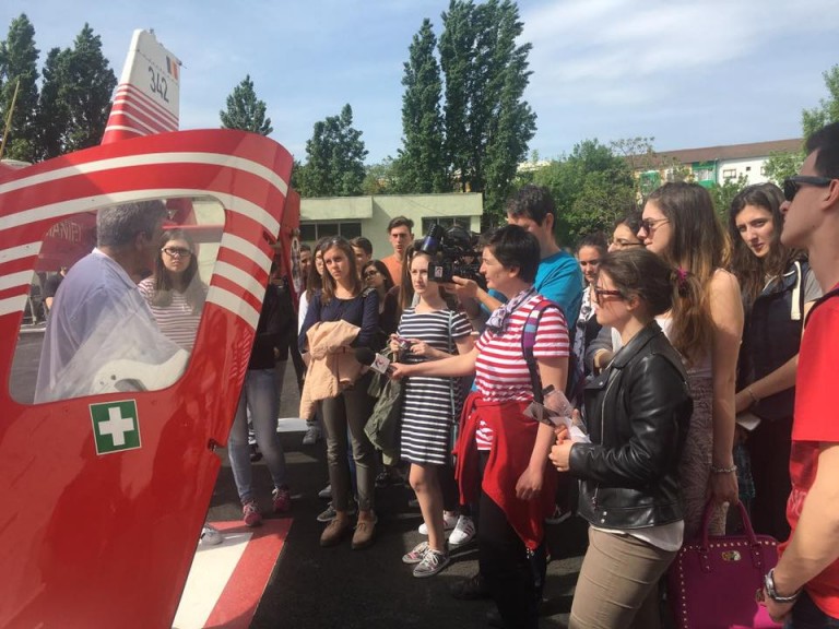Surpriză pentru zeci de elevi din Timișoara la Spitalul Județean, în „Școala Altfel”