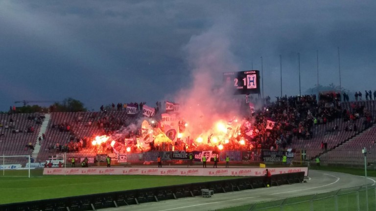 „Poli suntem noi!” Druckeria s-a întors acasă și a făcut spectacol cu Corvinul! VIDEO