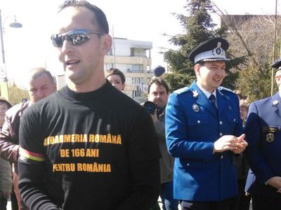 „Jandarmul anului 2016” a alergat 300 de km pentru victimele atentatelor din Belgia