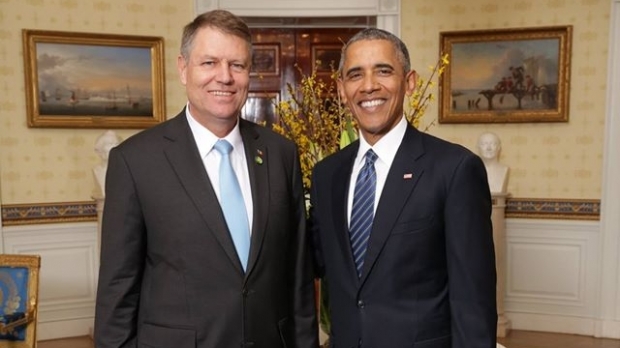 Klaus Iohannis s-a întâlnit cu Barack Obama la Casa Albă