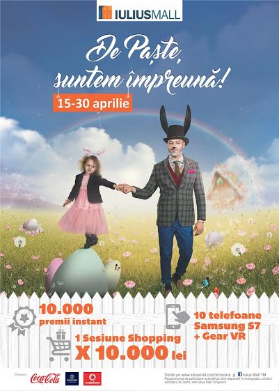 Shopping la mall, cu premii de Paşti