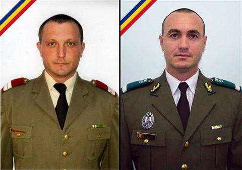 Preşedintele Klaus Iohannis i-a decorat post-mortem pe cei doi militari care şi-au pierdut viaţa în Afganistan-VIDEO