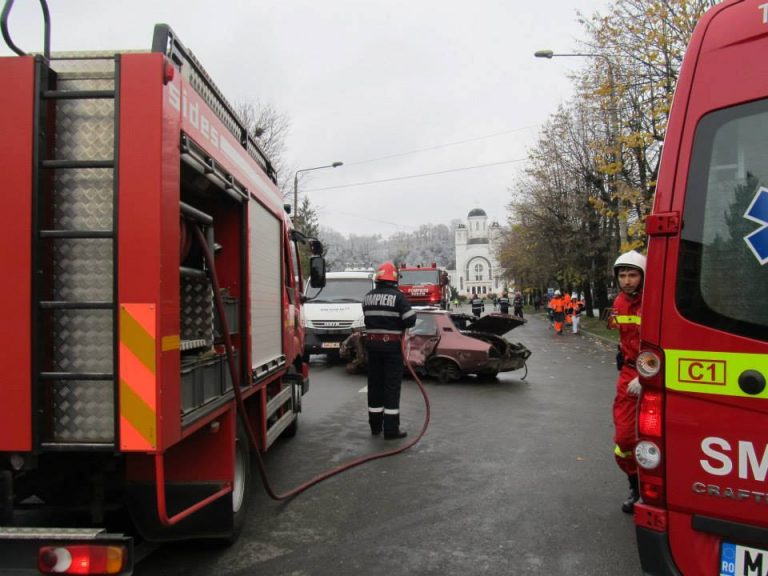 O șoferiță a provocat panică generală pe o stradă din Arad