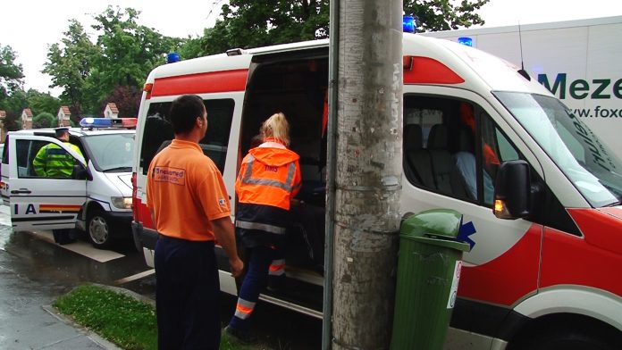 ACCIDENT BICICLIST--TRECERE DE PIETONI (11)