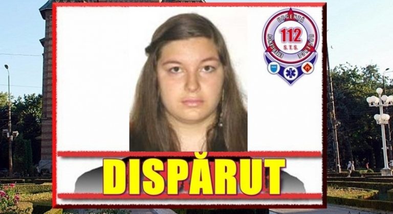 Minoră dispărută în Timișoara. Ai văzut-o? Sună la 112!…
