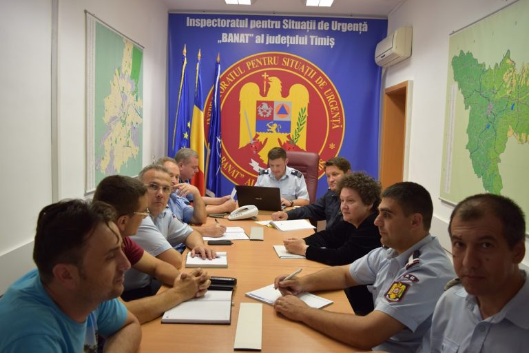 ALERTĂ. Autoritățile din județul Timiș, pregătite pentru eventuale inundații