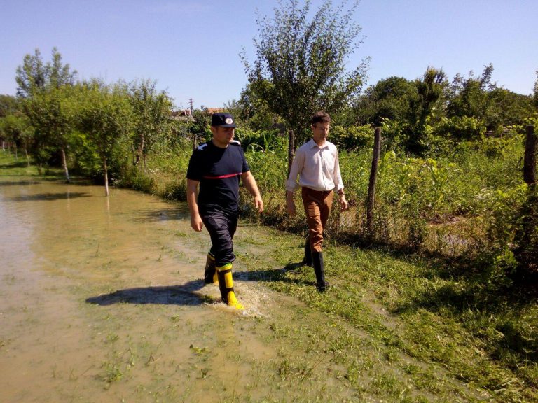 Sute de gospodării din județul Timiș sunt sub ape. Vezi unde sunt cazurile cele mai dificile!