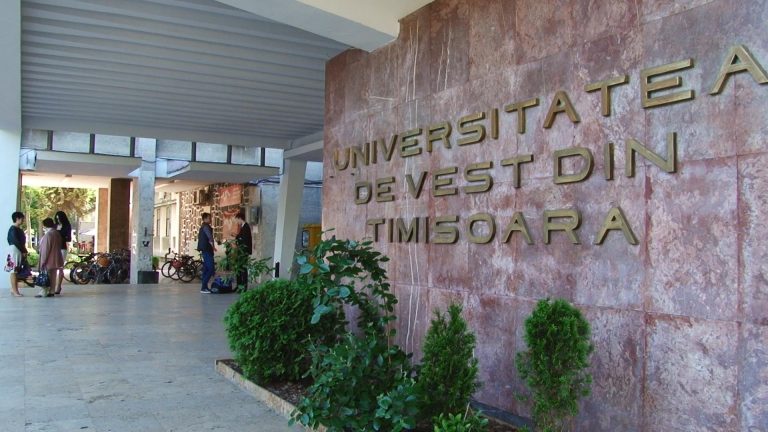 UVT, între cele patru universități românești prezente într-un top internațional
