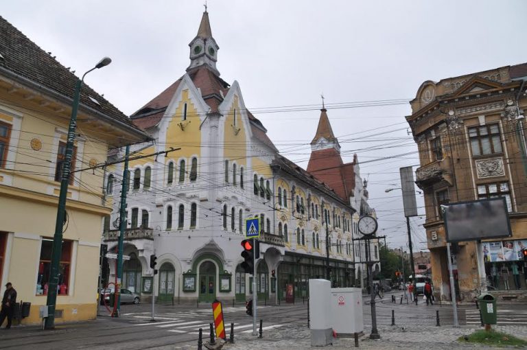 Timişoara ieri şi azi: Maimuțele ce au făcut celebru Palatul Ştefania veghează de la înălțime