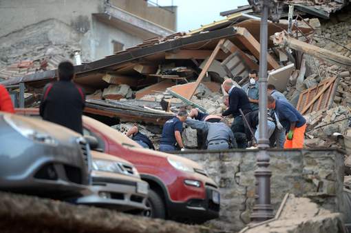 Bilanțul victimelor cutremurului din Italia se apropie de 250 de morți-VIDEO