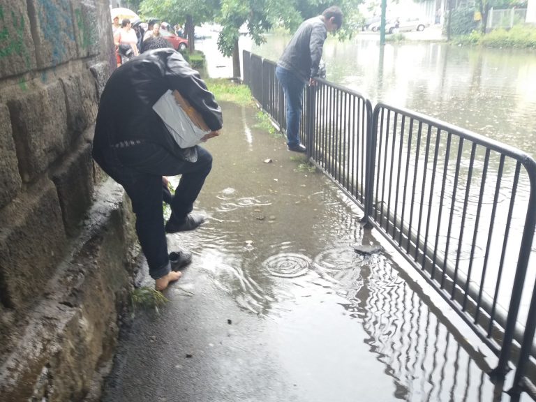 Cod galben de inundații în vestul țării