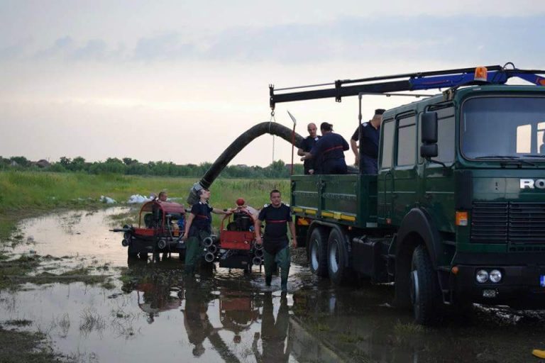 Peste 90 de situații de urgență în județul Timiș din cauza ploilor!…