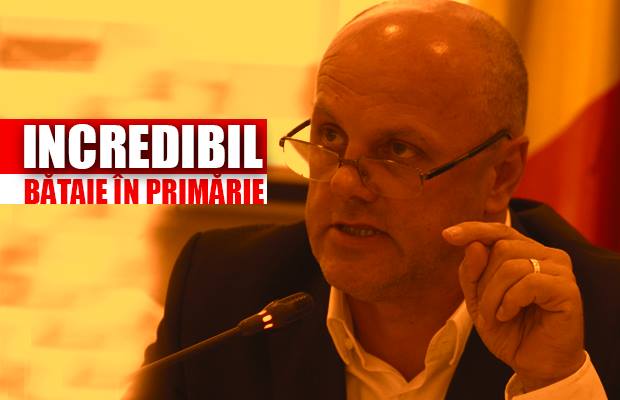 Primarul Reșiței, Nelu Popa, a bătut cu bestialitate un angajat al firmei de Internet