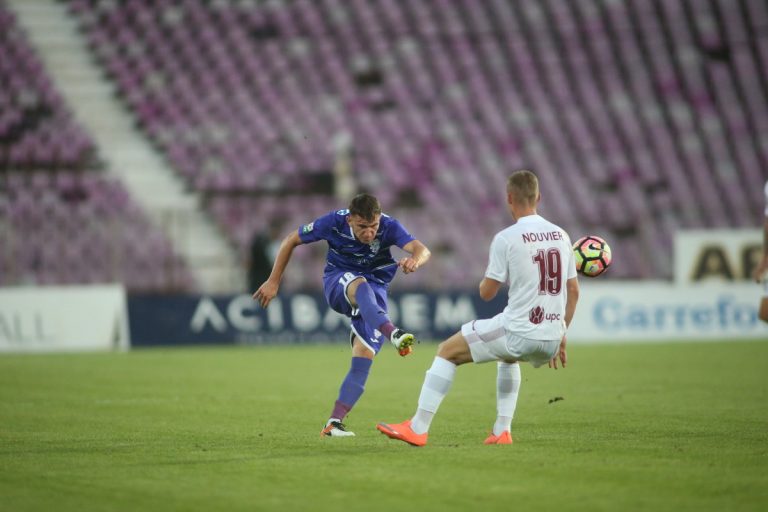 Primul punct extern, Gaz Metan – ACS Poli 1-1