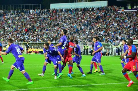 La întâlnirea ACS Poli Timişoara – Pandurii Tg.-Jiu jandarmii veghează