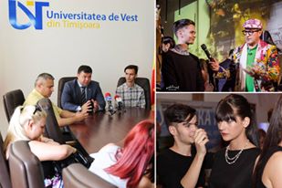 UVT a sprijinit determinarea și pasiunea. Pif, tânărul căruia Universitatea de Vest din Timișoara i-a oferit șansa de a studia design vestimentar, a ajuns primul în an