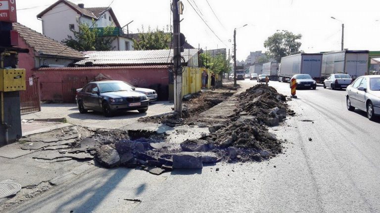 Ce străzi şi trotuare să evitaţi în Timişoara