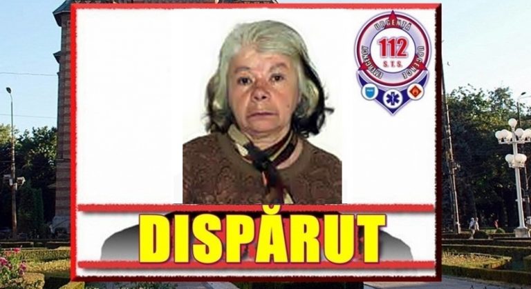 Femeie dispărută de la domiciliu. Ai văzut-o? Sună la 112!…