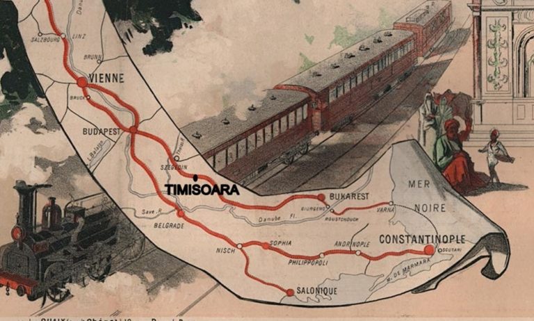 Când cel mai vestit tren din lume a oprit, în prima sa călătorie,  în 1883, la Timișoara FOTO