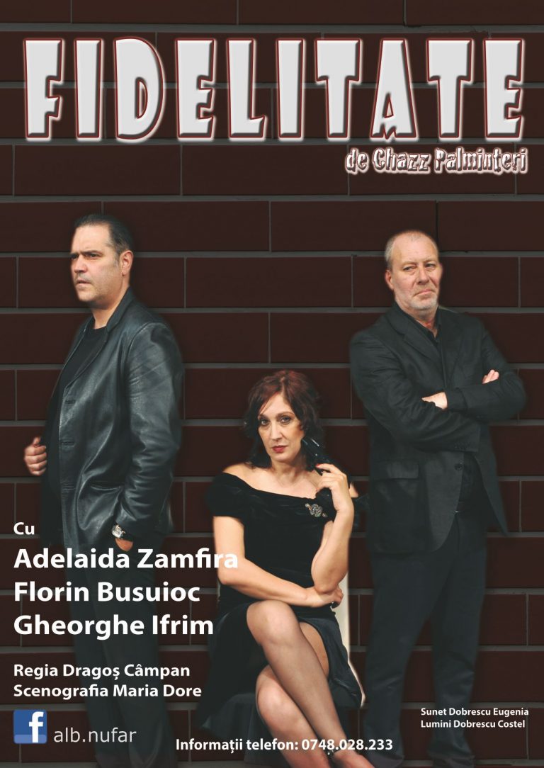 Busu joacă în piesa ”Fidelitate” pe scena Operei din Timișoara