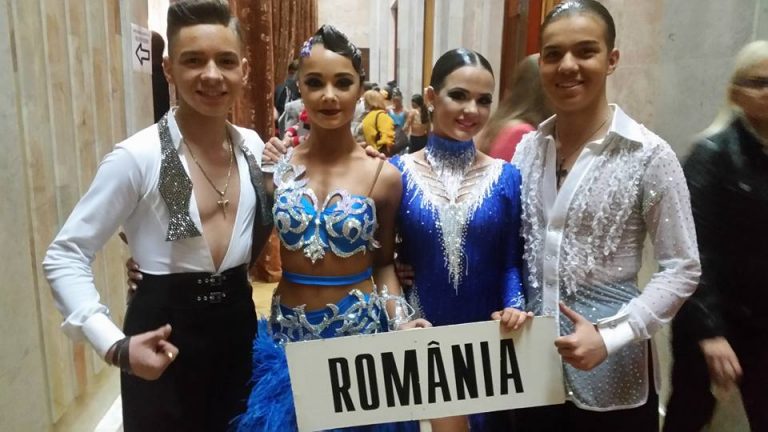 Dansatorii sportivi români au confirmat încă o dată la Campionatul Mondial de Juniori II Latin