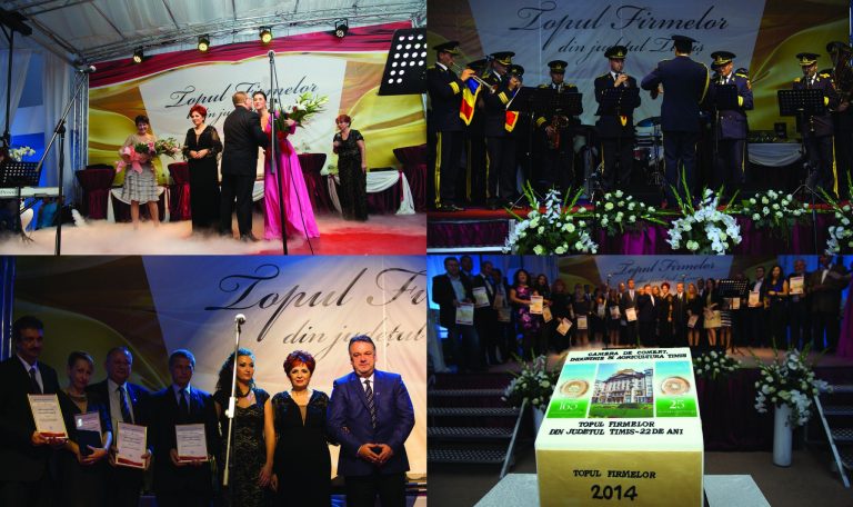 Gala Excelenţei în Afaceri – Topul Firmelor din Județul Timiș 2015