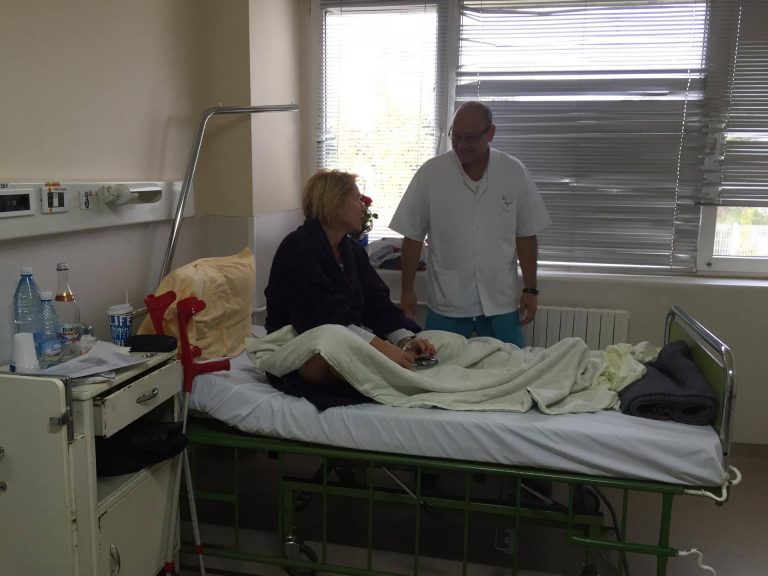 La Clinica Ortopedie II din Timișoara, Moș Crăciun a venit mai devreme