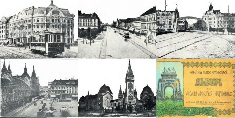 Primele fotografii cu Timișoara românească, în 1923, în albumul România Mare Pitorească