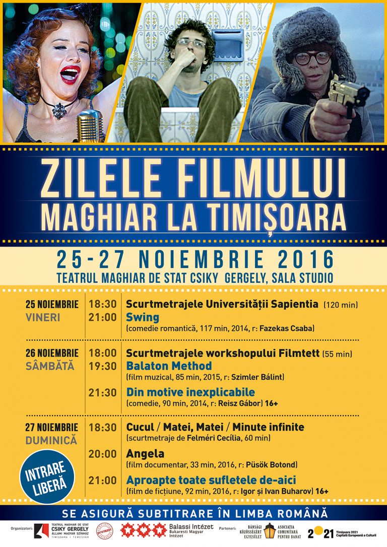 Zilele Filmului Maghiar la Timişoara