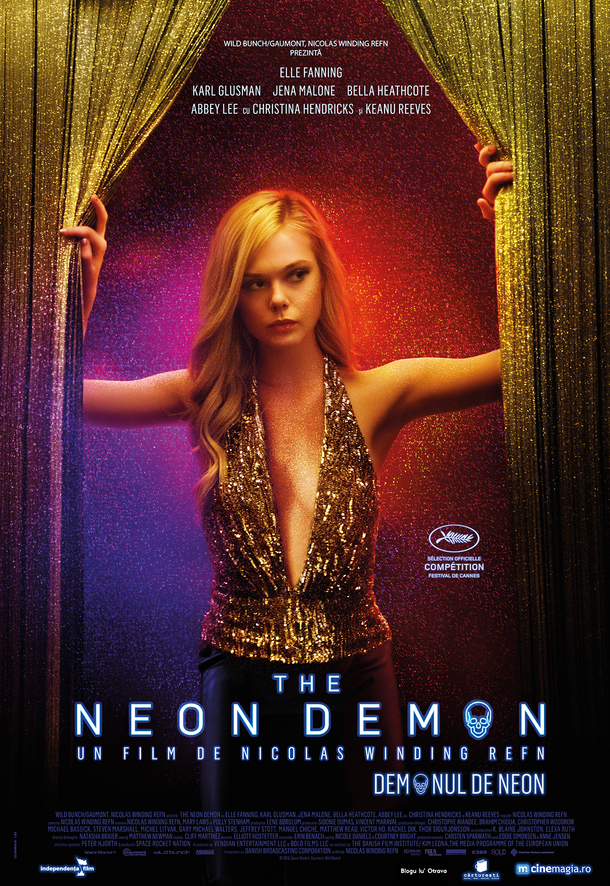 Premiera filmului ”The Neon Demon”, un thriller horror din lumea modelling-ului, are loc în 2 decembrie