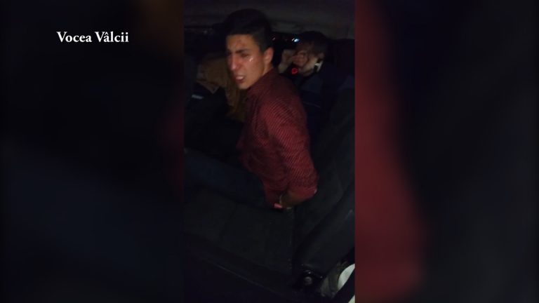 Un polițist de la Rutieră, mort de beat, a fost urmărit ca-n filme de trei echipaje, pentru că nu a vrut să oprească la somațiile agenților. VIDEO