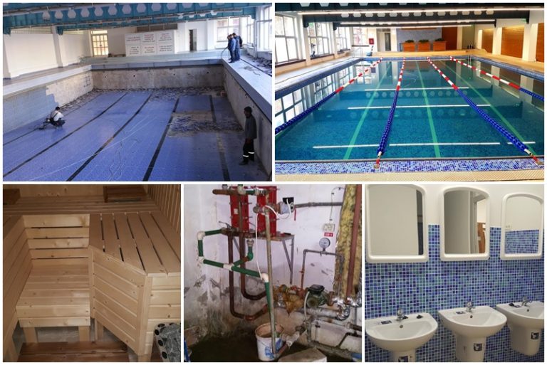 Elevii de la Şcoala 30 au bazin nou nouţ