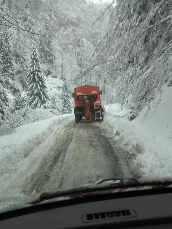 Deszăpezire deficitară şi drumuri cu polei? Şoferii sunt aşteptaţi să anunţe nereguli