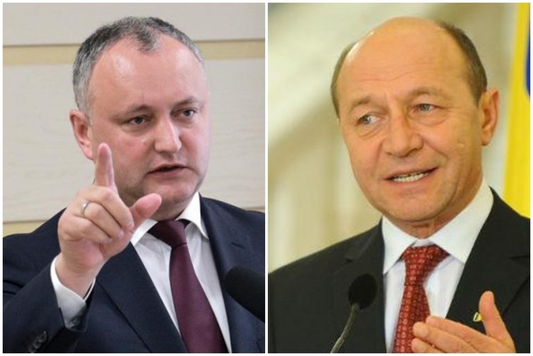 Igor Dodon i-a retras cetăţenia moldovenească lui Traian Băsescu. Reacţia fostului preşedinte